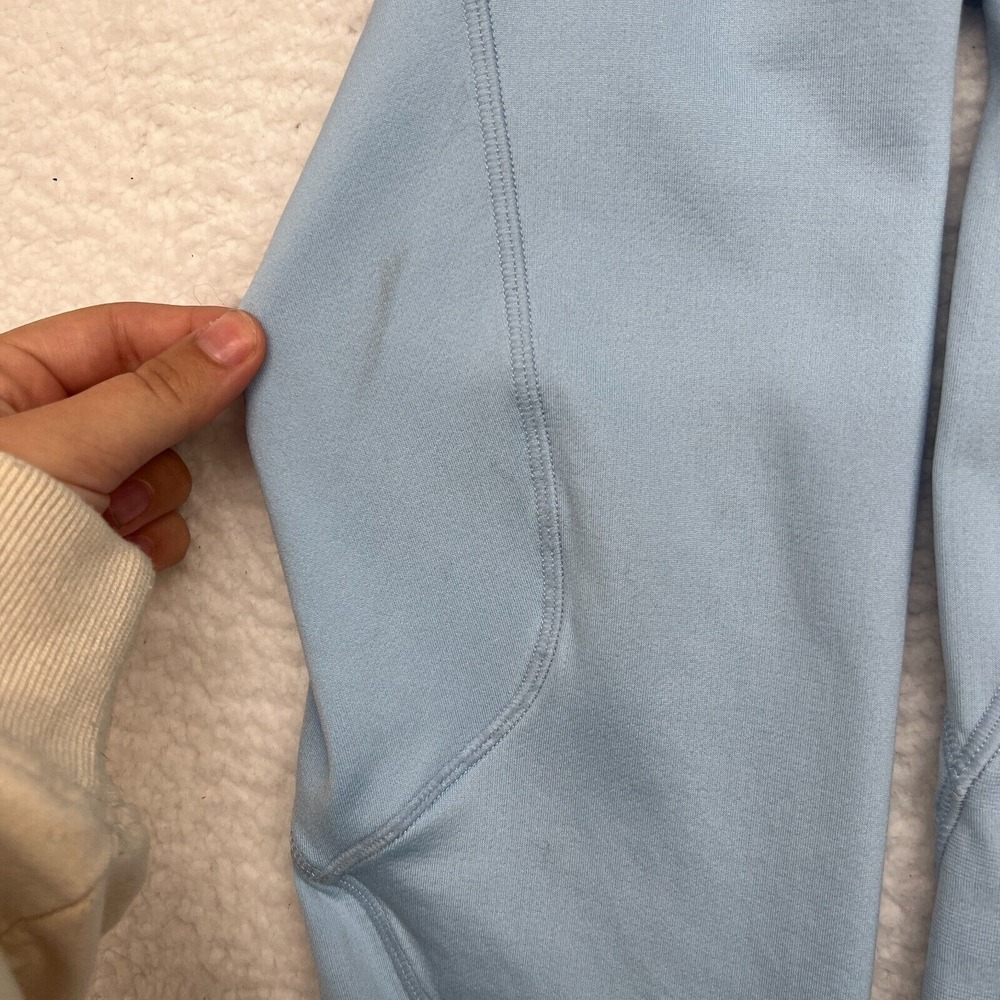 KJUS Golf Quarter Zip Performance Stretch Large Mens Blue Active Long Sleeve - Picture 6 of 12